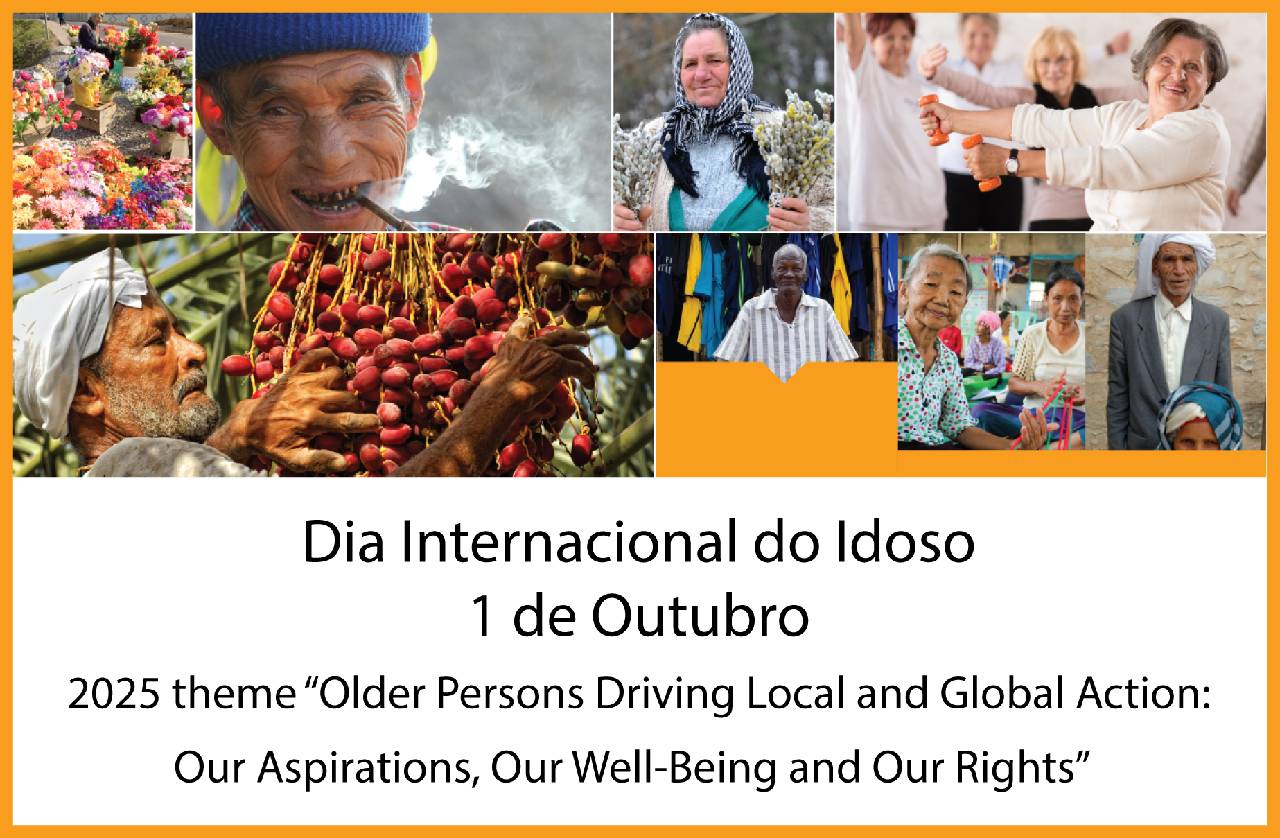 Mensagens Dia Internacional do Idoso